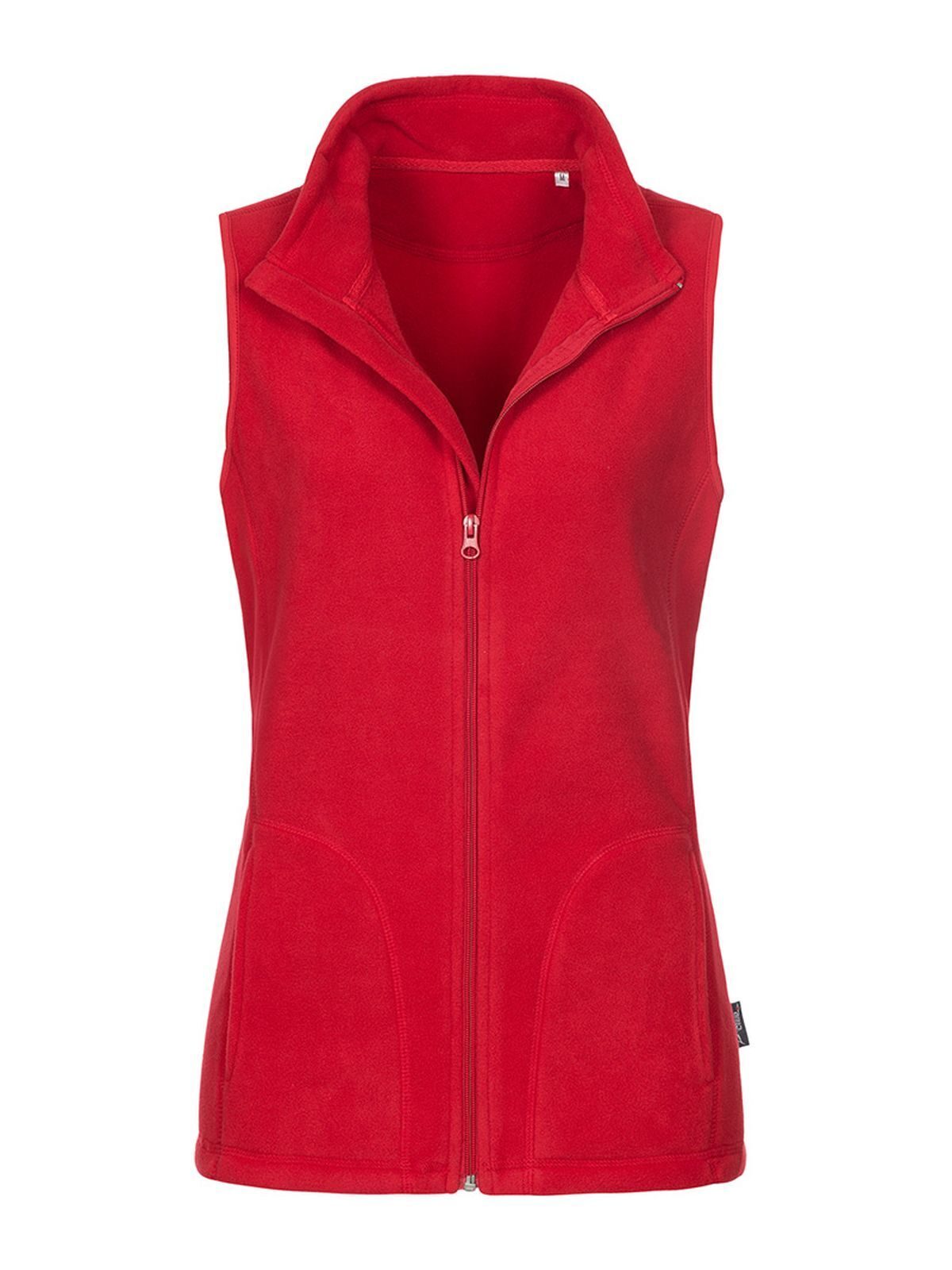 Gilet polaire de sport pour femme - 402 - Rouge Écarlate