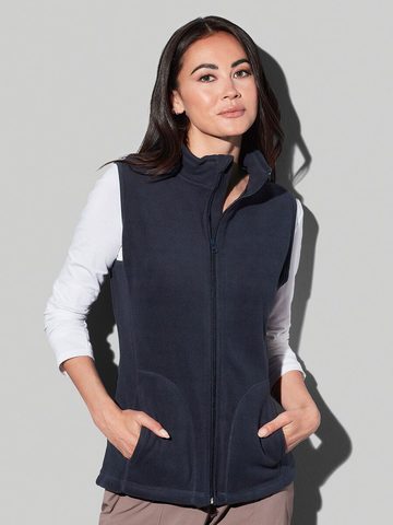 Gilet polaire de sport pour femme