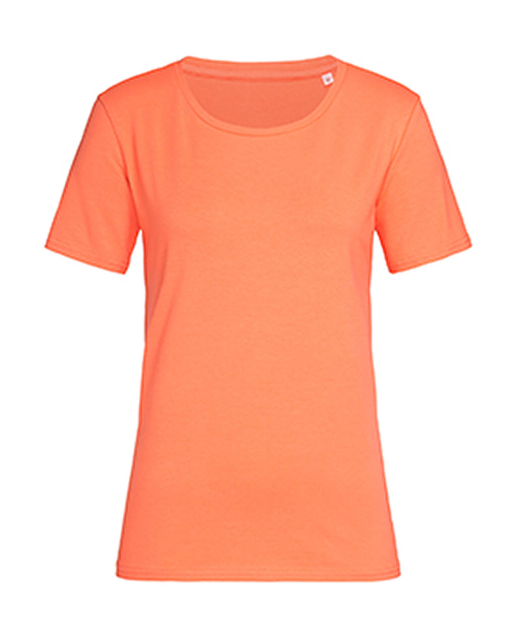 T-shirt décontracté Claire pour femme, col rond - SAL - Salmon