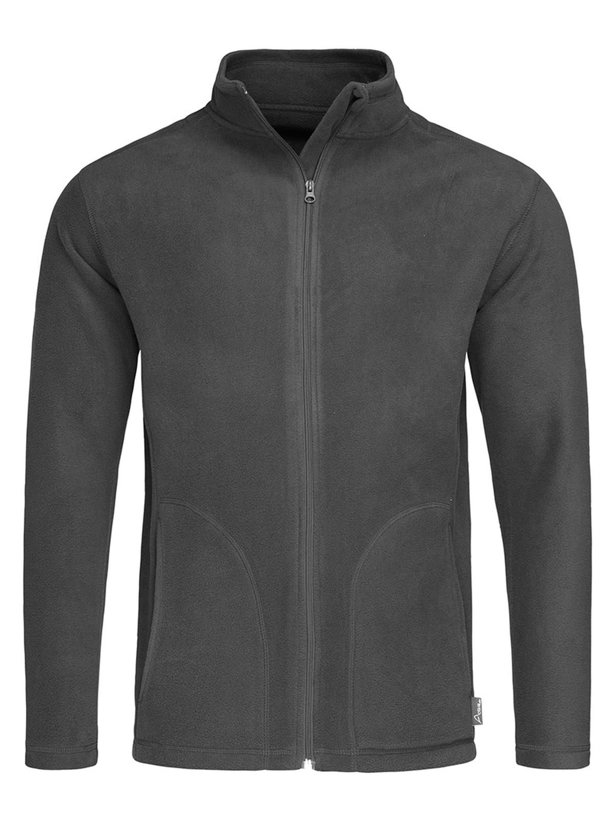 Veste polaire active - GRS - Acier gris