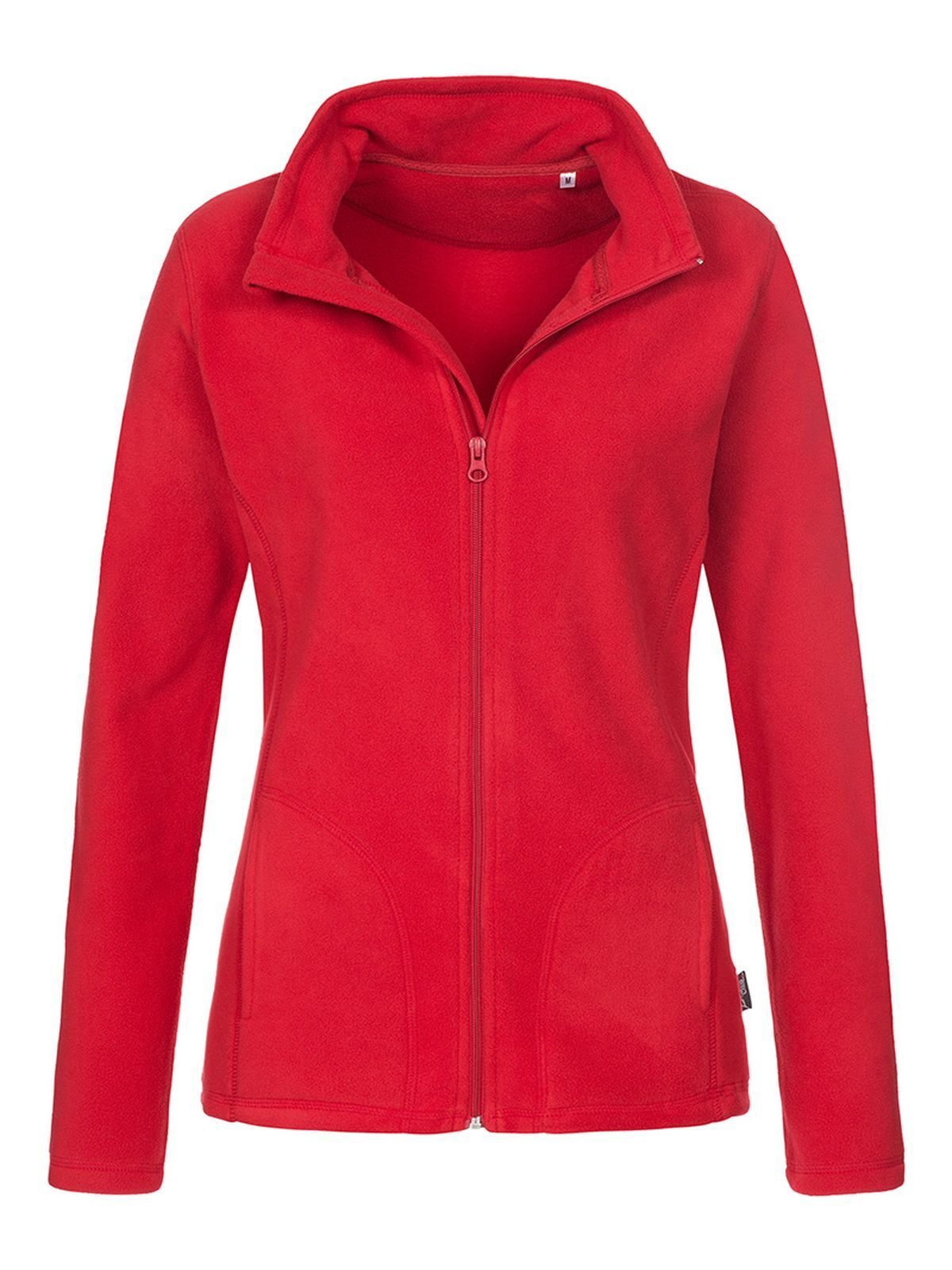 Veste polaire active pour femmes - 402 - Rouge Écarlate