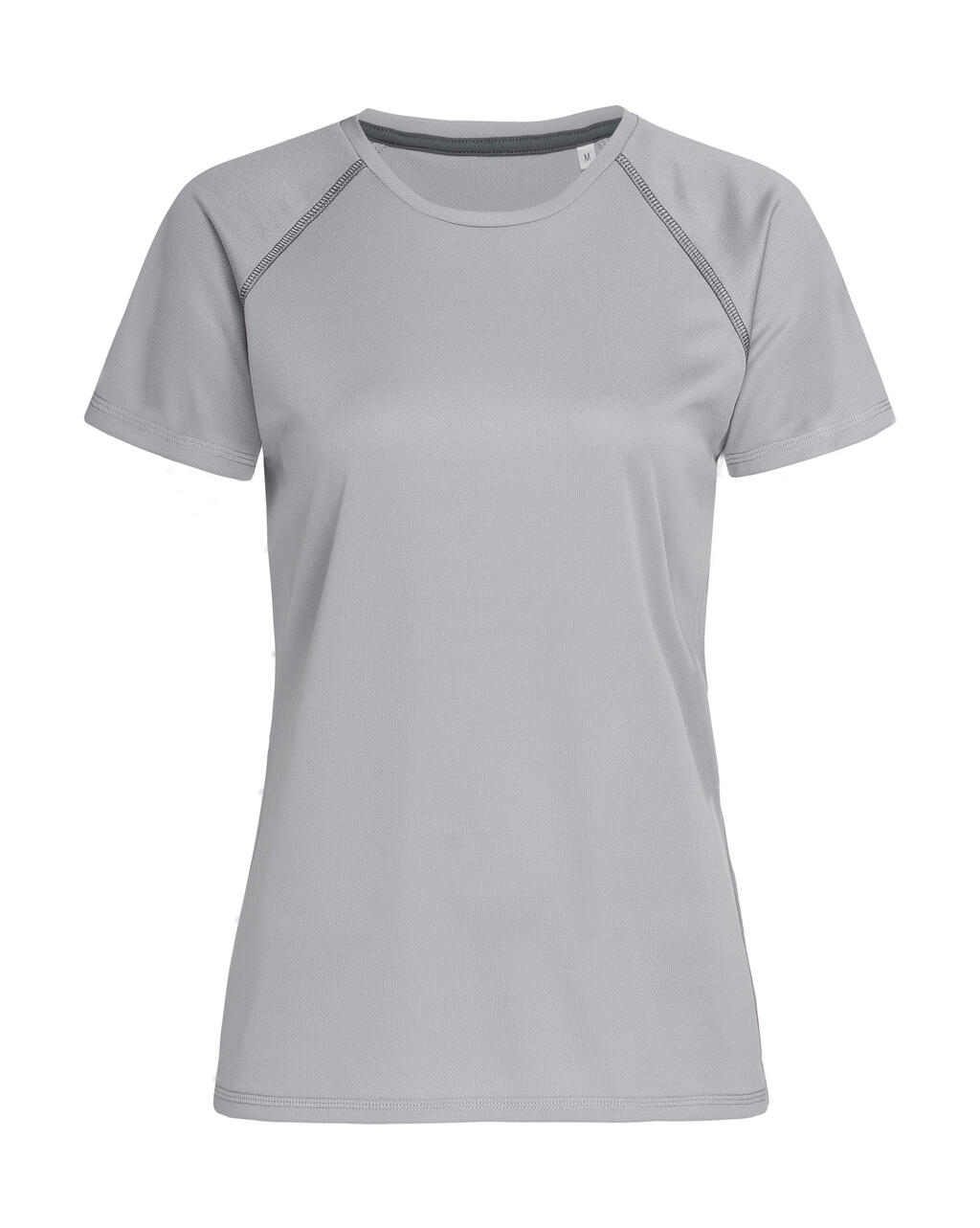 T-shirt raglan pour femmes Active 140 Team - Gris argenté S