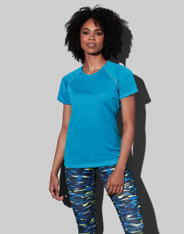 T-shirt raglan pour femmes Active 140 Team