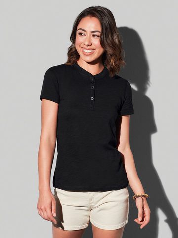 T-shirt Sharon Henley en flammage