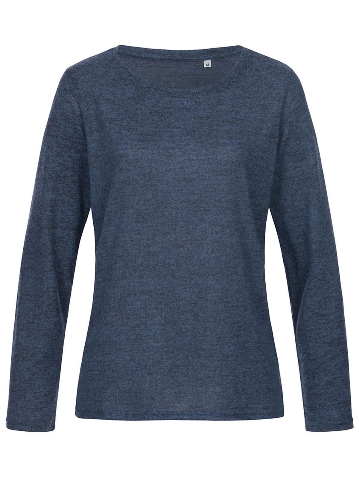 Pull en maille - bleu marine