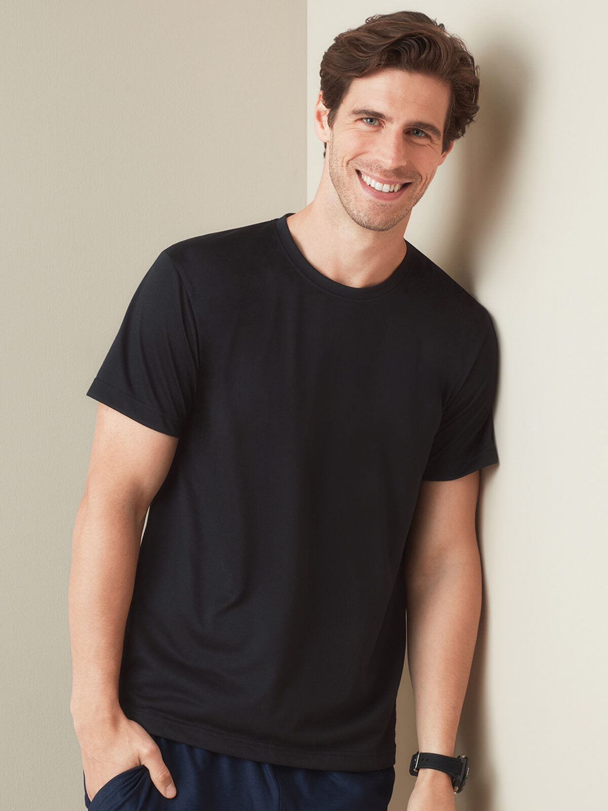 Homme au toucher coton actif