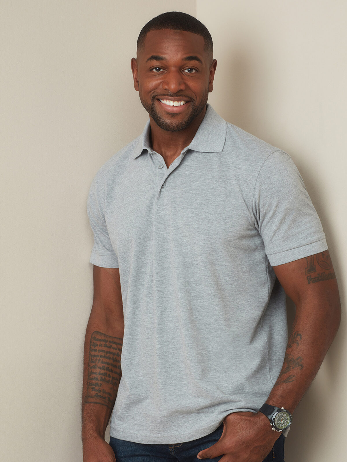 Polo piqué manches courtes Star Hugo