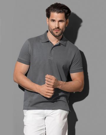 Polo piqué à manches courtes Star Henry