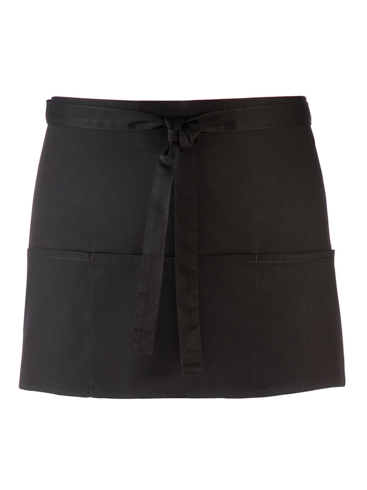 Tablier à trois poches de la collection Colors - BLAC - Noir