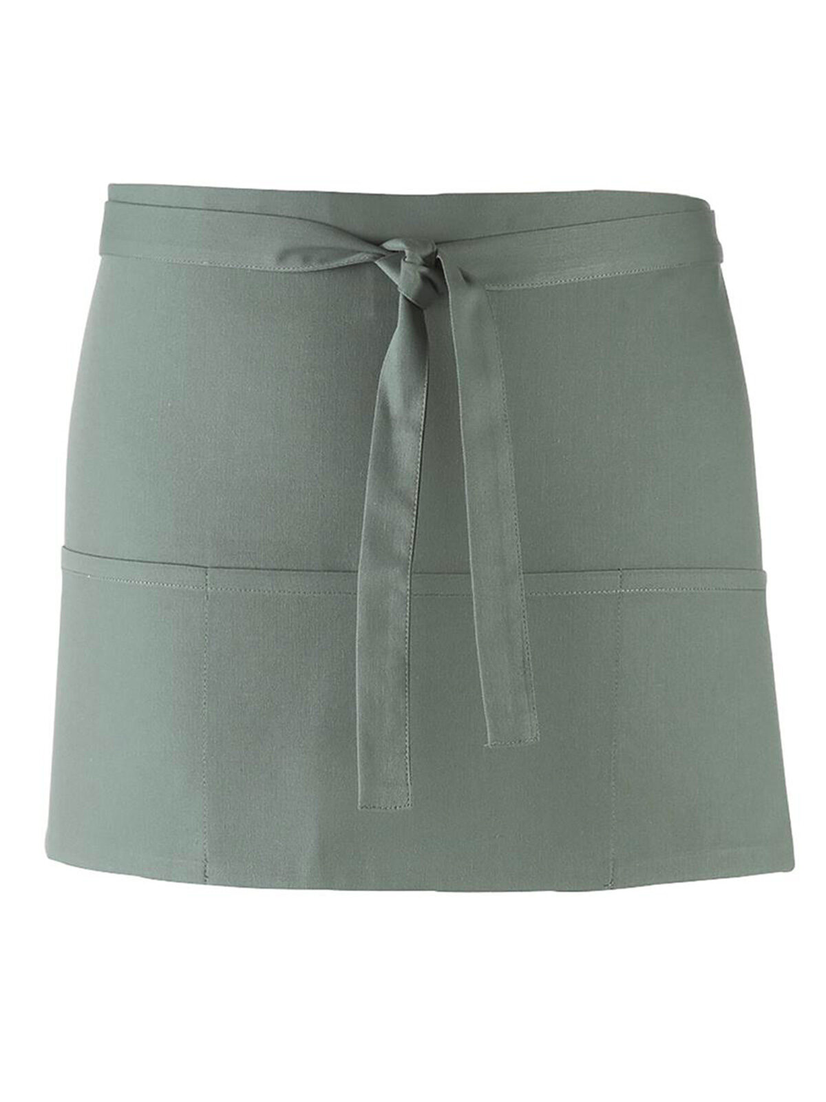 Tablier à trois poches de la collection Colors - Sauge