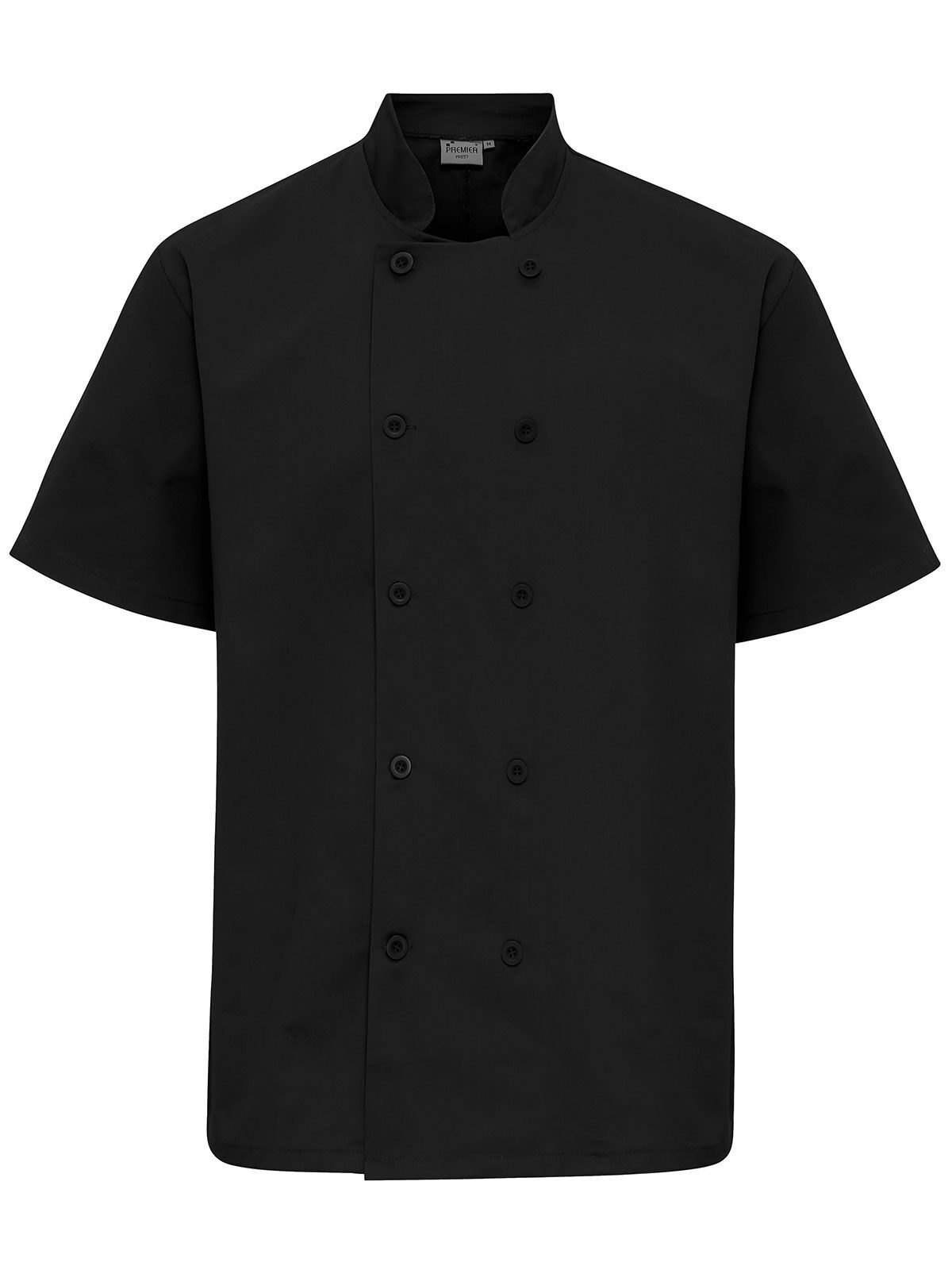 Veste de chef à manches courtes - BLAC - Noir