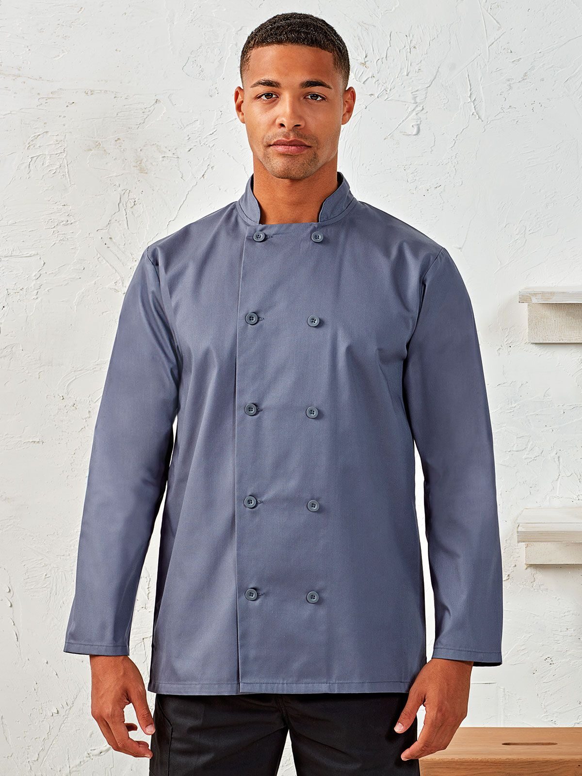 Veste de chef à manches longues