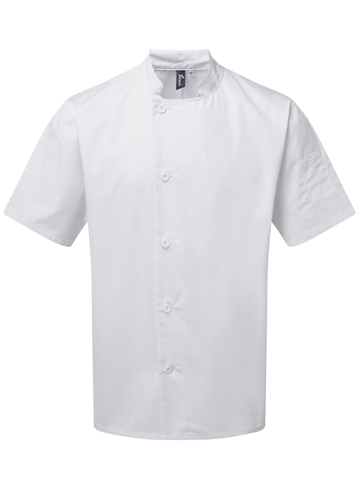 Veste de chef à manches courtes « Essential » - BLANC - blanc