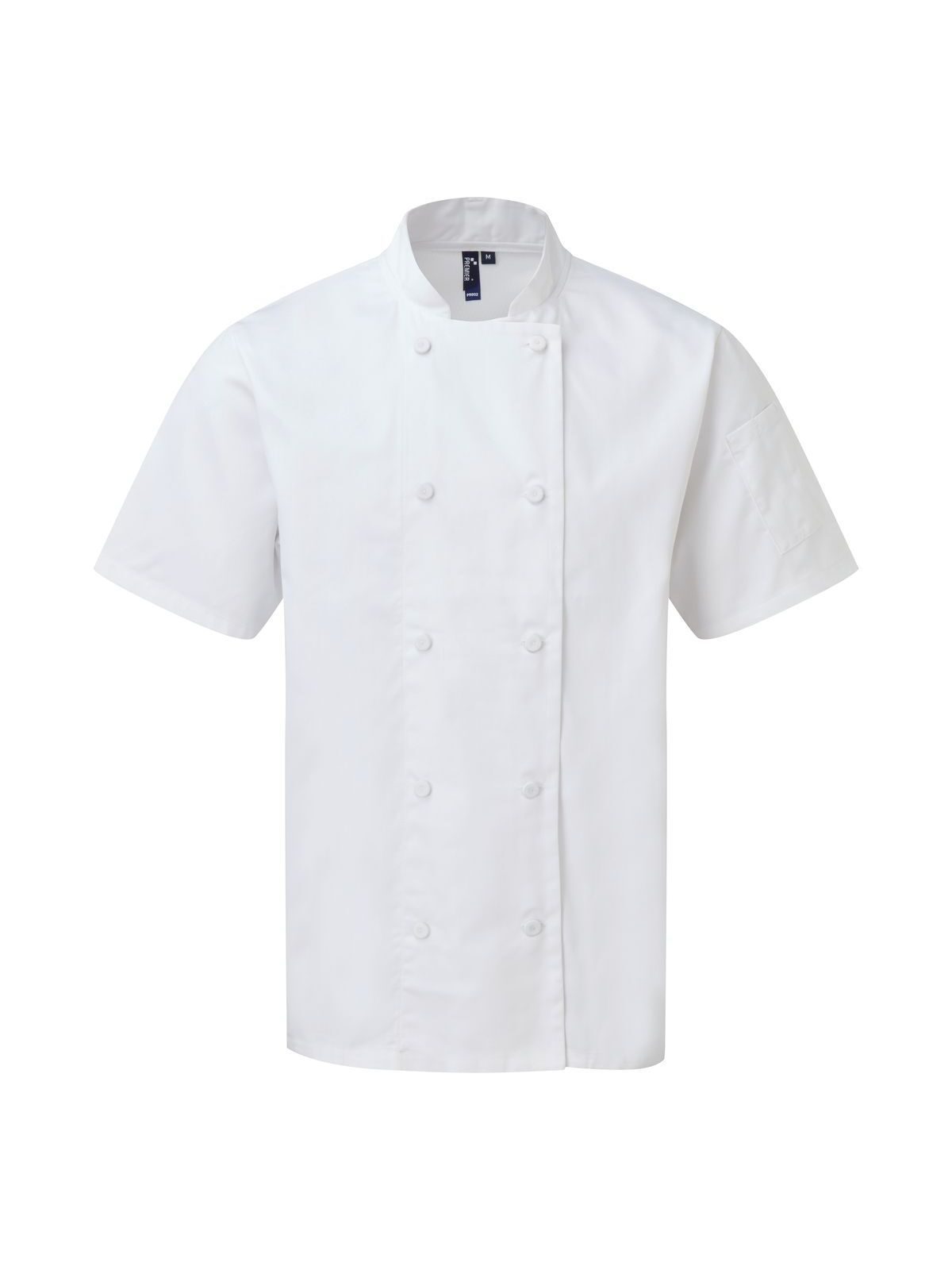 Veste à manches courtes Coolchecker® pour chef - BLANC - blanc