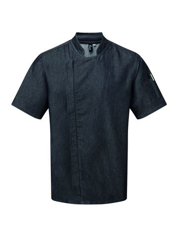 Veste de chef à manches courtes zippée - 