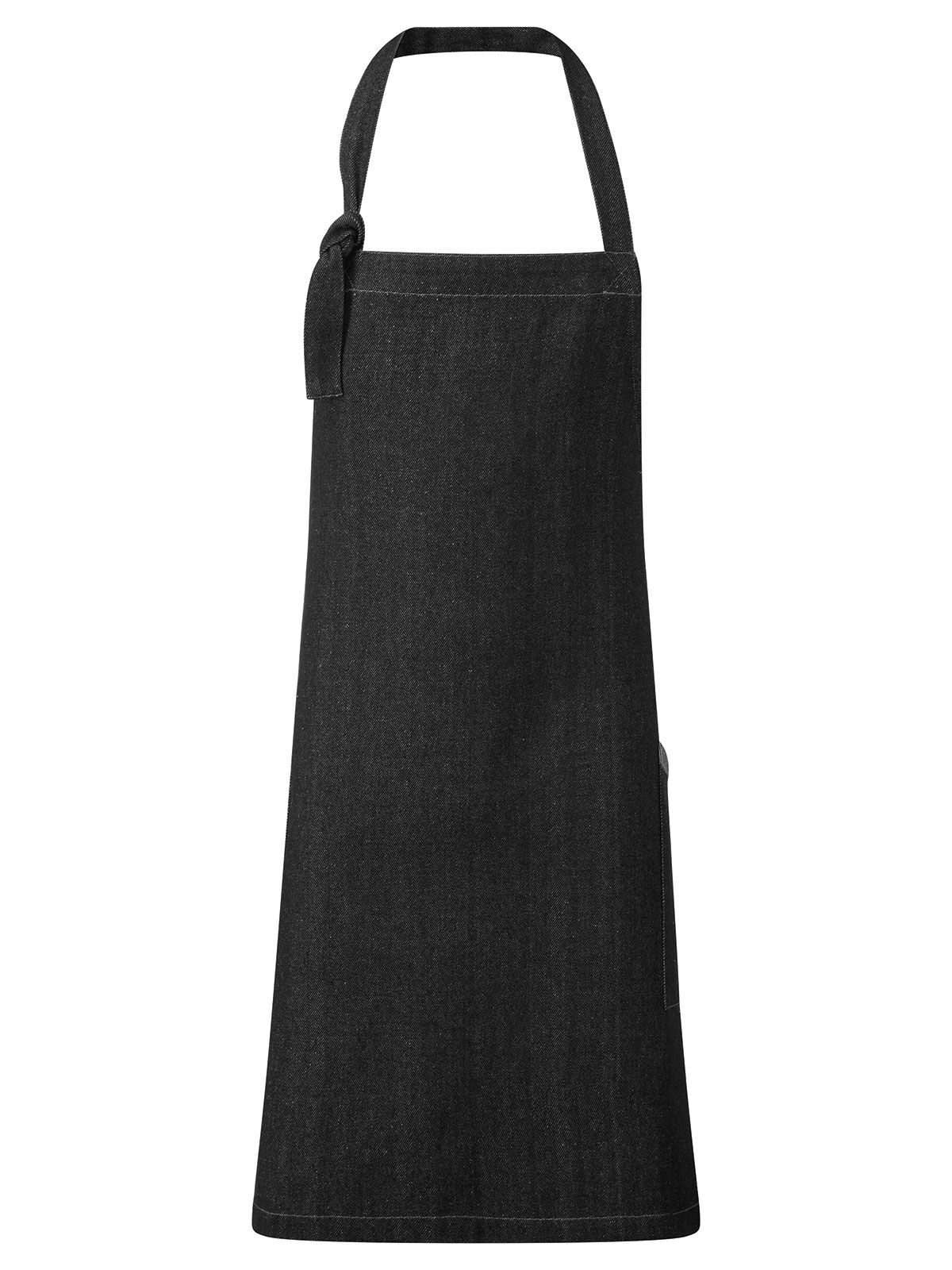 Tablier à bavoir durable Regenerate - Denim noir