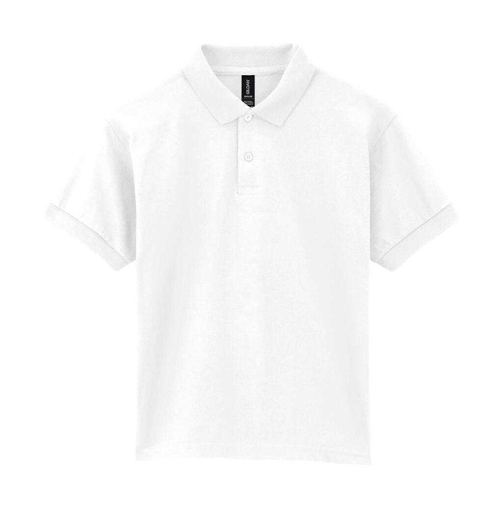 Polo en jersey Dry Blend pour enfants - Blanc