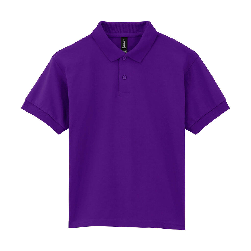 Polo en jersey Dry Blend pour enfants - Violet