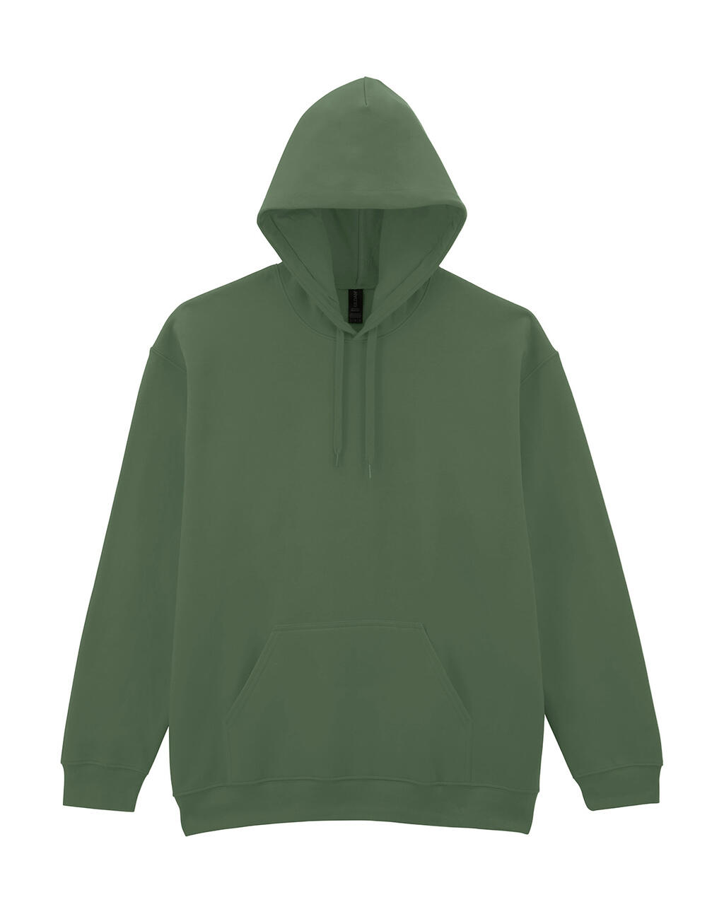 Sweat à capuche en polaire mi-lourde Softstyle - Vert militaire