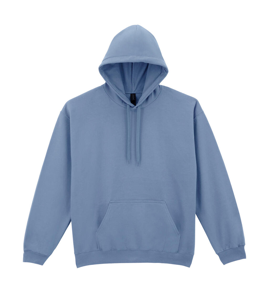 Sweat à capuche en polaire mi-lourde Softstyle - Bleu pierre