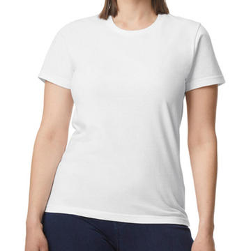T-shirt mi-lourd Softstyle pour femmes - 