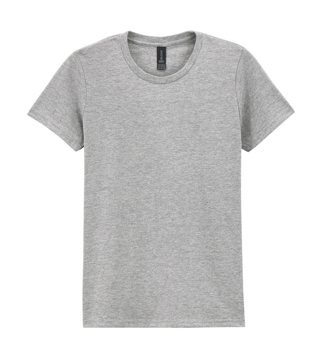 T-shirt mi-lourd Softstyle pour femmes - 295 - Gris sport