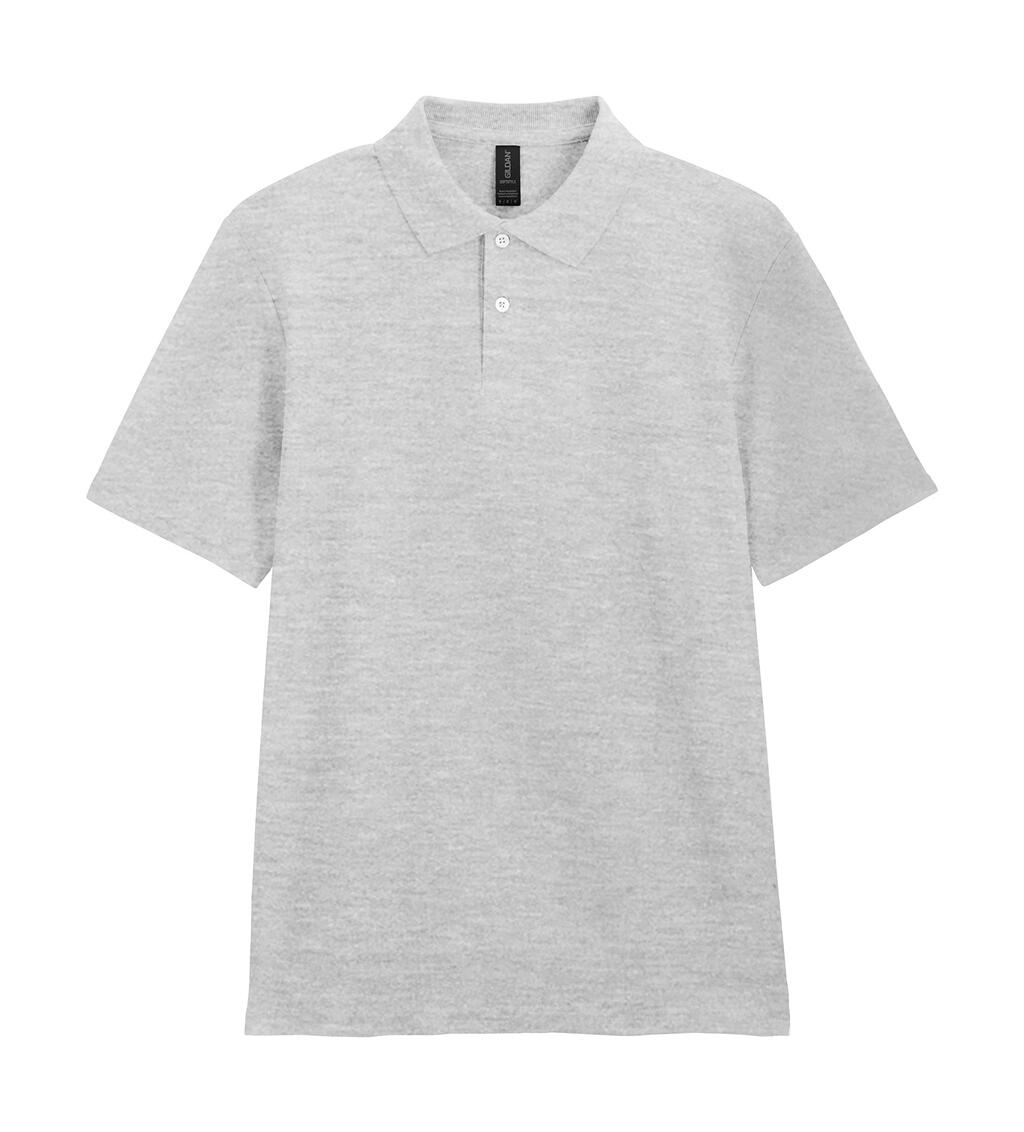 Polo double piqué style doux - 295 - Gris sport