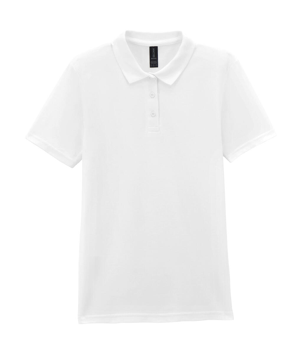 Polo piqué Soft Style pour femme - Blanc